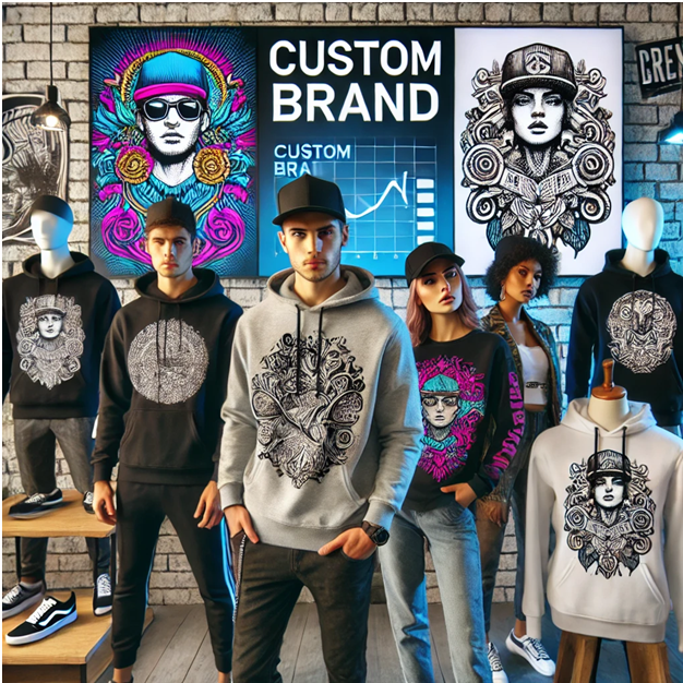 Utilizing Custom Illustrations to Showcase Your Brand Through Custom Brand Clothing