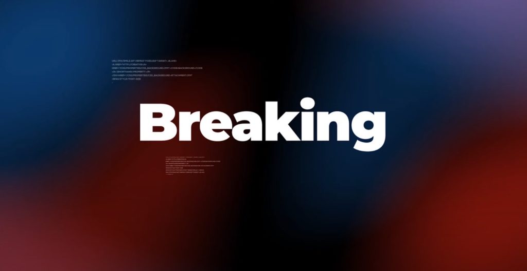 Breaking News Animated Video Promotion