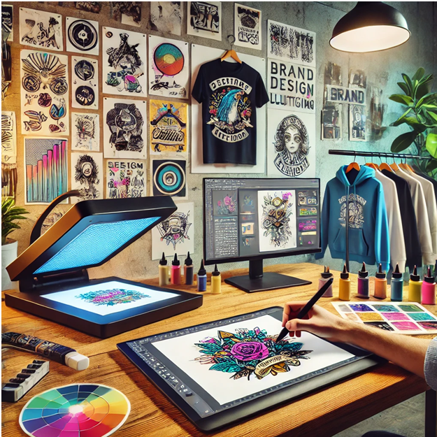 The-Process-of-Creating-Custom-Illustrations-for-Brand-Clothing