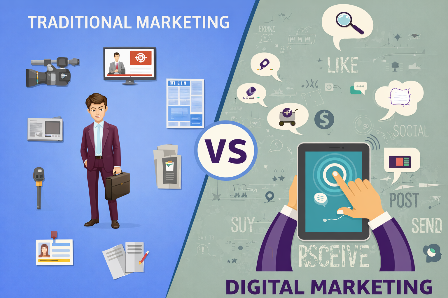 Digital Marketing vs Traditional Marketing: What Works Best in 2026?